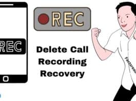 Delete Call Recording Recovery