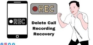 Delete Call Recording Recovery