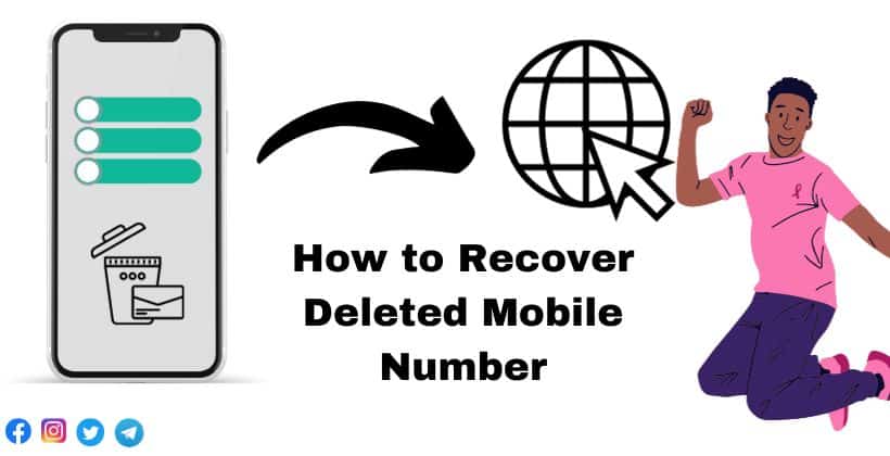 How To Recover Deleted Mobile Number 