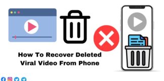 Recover Deleted Viral Video