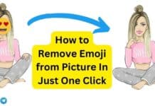 How to Remove Emoji from Picture In Just One Click