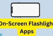 On-Screen Flashlight Apps