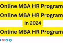 Online MBA HR Programs