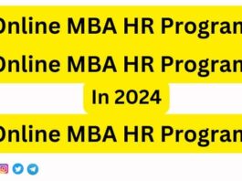 Online MBA HR Programs