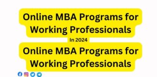 Online MBA Programs for Working Professionals