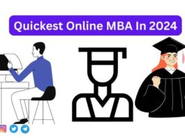 Quickest Online MBA In 2024