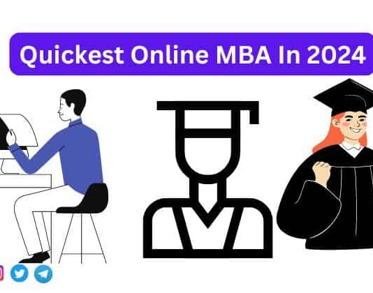 Quickest Online MBA In 2024