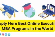 Apply Here Best Online Executive MBA Programs in the World