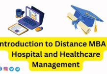 Distance MBA in Hospital and Healthcare Management