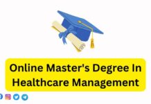 Online Master's Degree In Healthcare Management