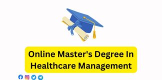 Online Master's Degree In Healthcare Management